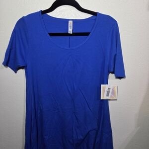 Classic Scoop Neck Women's Top - Royal Blue